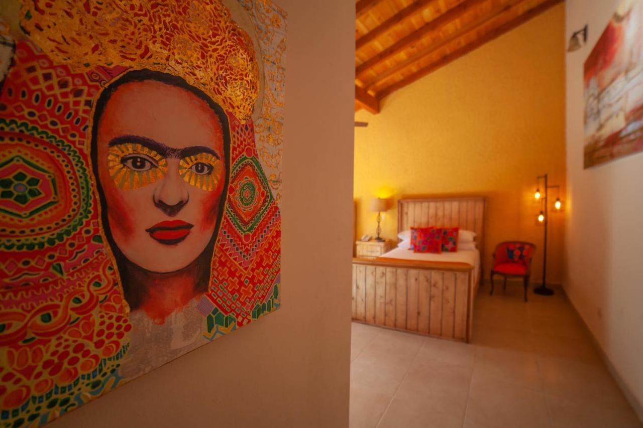 Hotel Boutique Rancho เตกาเต ภายนอก รูปภาพ